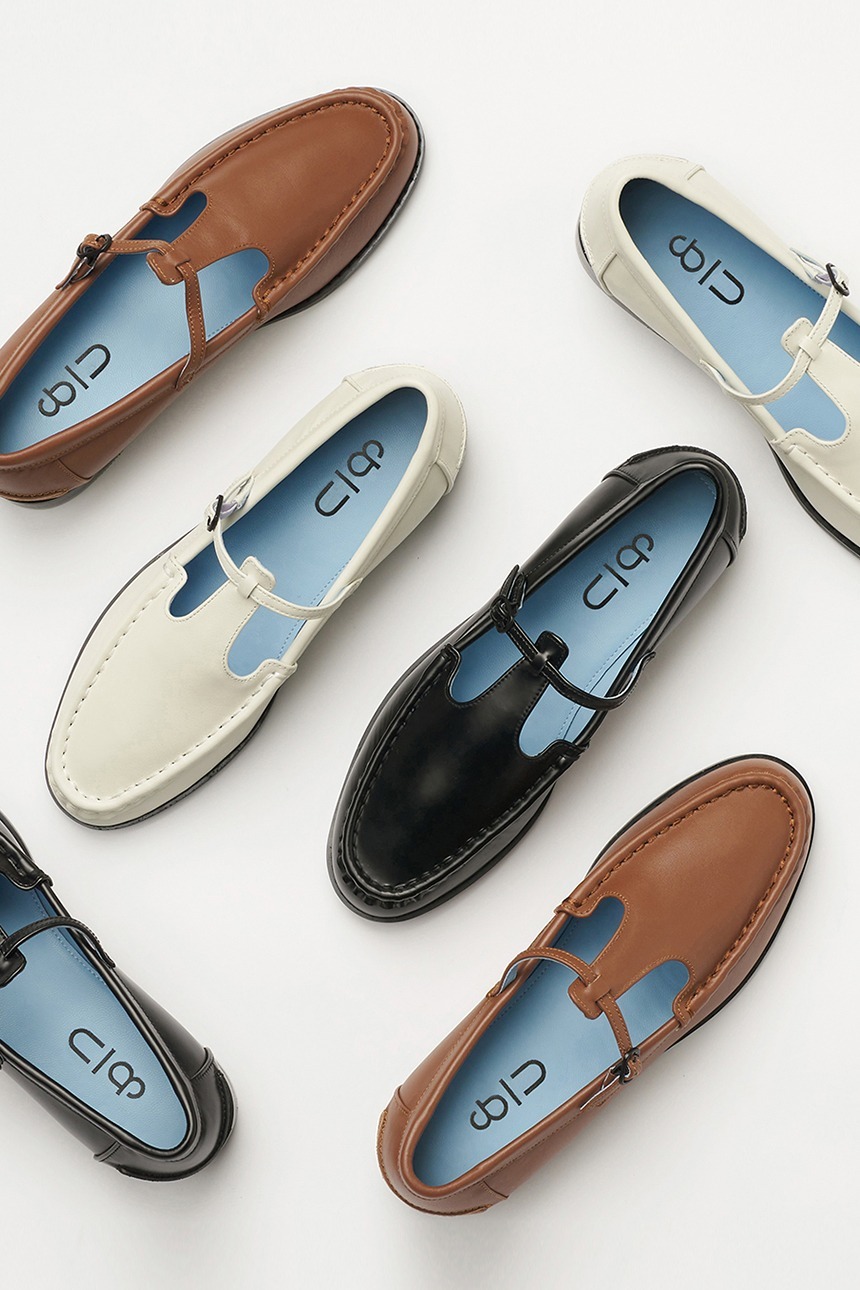 [이나연, 뉴진스 혜인, 웬디 착용]OLLE Leather loafer (4color)